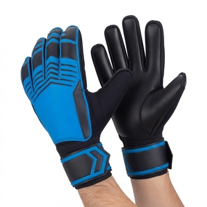 Gants de gardien de but de football personnalisés en gros, équipement d'entraînement professionnel en latex, équipement sportif pour adultes et jeunes, OEM ODM - Product Image 2