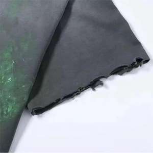 Camiseta Vintage Lavada para Hombre al por Mayor, con Logo Personalizado, de Algodón, Estilo Urbano, en Color Liso - Product Image 3