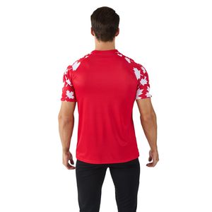 Camiseta de Fútbol de Canadá para Hombre, Manga Corta, Cuello Redondo, Estampado Sublimado, Poliéster que Absorbe la Humedad, Corte Atlético, Ropa Deportiva para Adultos - Product Image 2