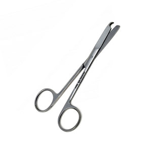 กรรไกรตัดไหมเย็บแผล 4.5 นิ้ว ด้ามจับแบบมีดผ่าตัด # ใบมีดผ่าตัดปลอดเชื้อ 4 10 ชิ้น ทำจากเหล็กกล้าไร้สนิม ได้รับการรับรองมาตรฐาน CE ทางการแพทย์ - Product Image 6