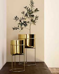 Metal Decoratives flower Vases Or Artifical Flower With Antiqing finishing Or living Rooms - Product Image 3