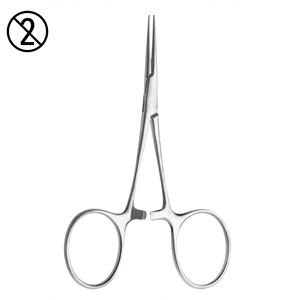 Pinzas Mosquito Rectas Desechables de Un Solo Uso, Pinzas Hemostáticas Quirúrgicas Oftálmicas de Acero Inoxidable para Microcirugía - Product Image 6