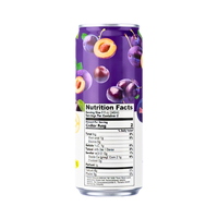 Vietnam Nieuwe OEM/ODM 330ml Slankblikje 100% Pruimen Sap NFC Private Label Fruit & Groentesap