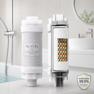 ไส้กรองน้ำ Be-Vita Pure 2in1 แบบเม็ดกรองตะกอนและแร่ธาตุ ช่วยฆ่าเชื้อโรค กำจัดคลอรีน ติดตั้งกับก๊อกน้ำ สำหรับใช้ในครัวเรือน - Product Image 6