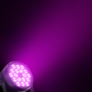SHEHDS Aluminum 18x12W RGBWAUV 6in1 IP65 Outdoor Stage <b>Light</b> for Church Theater - Product Image 3