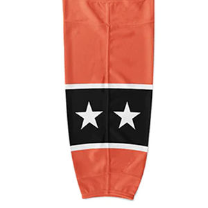 Chaussettes de hockey sur glace best-seller, respirantes, en matière élastique, pour l'entraînement sportif, avec impression personnalisée du logo de l'équipe, pour les jeunes et les adultes - Product Image 6