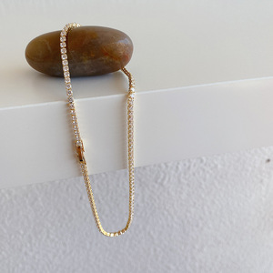 Collar de Diamantes de Moda Retro de Estilo Feng Shui Frío para Mujer, Cadena de Clavícula de Temperamento Sencillo de Dongdaemun, Corea del Sur - Product Image 4