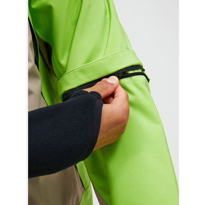 Custom Men <b>Ski</b> Suit Set Waterproof Windproof <b>Green</b> Color Block <b>Jacket</b> and Pants Snowboard Suit with Hood - Product Image 5