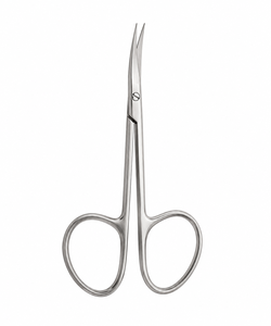 Tijeras de Blefaroplastia KAYE con mango de cinta, manuales, de acero inoxidable de primera calidad - Product Image 1