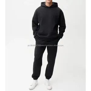 Sudadera con Capucha de Algodón Fabricada en China, Cuello Alto Simulado, Felpa Gruesa Premium, Sudadera Extra Grande Personalizada para Hombre - Product Image 2