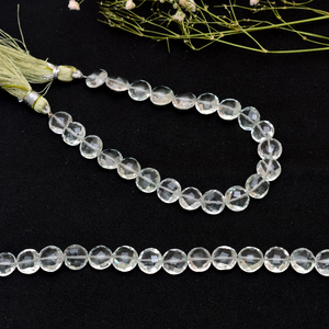 Cuentas facetadas de amatista verde AAA de 10 mm, cuentas briolette en forma de moneda, amatista natural, piedra semipreciosa, cuentas sueltas elegantes para la fabricación de joyería. - Product Image 3