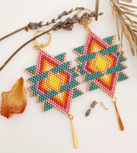 Factory <b>Direct</b> <b>Beaded</b> Earrings Source Manufacturer <b>Beaded</b> Earrings Solid Finish <b>Beaded</b> Earrings Custom Wholesale Use <b>Beaded</b> - Product Image 4