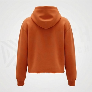 Sudadera con Capucha Casual de Algodón para Mujer, Personalizada, de Manga Larga, para Otoño, con Bordado 3D, Ropa Deportiva Corta - Product Image 2
