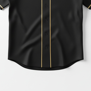 Camiseta de Béisbol de Lujo, Tejido de Malla Resistente, Estilo Urbano, Personalizable con Serigrafía, Manga Corta - Product Image 5