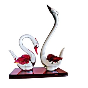 Figuras de Pareja de Cisnes, Decoración de Piedra Curativa Natural Hecha a Mano, Amor, Relación, Armonía y Romance, Regalo de Sanación Emocional - Product Image 2