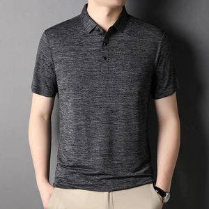 Polo de manga corta para hombre, corte ajustado, con logotipo personalizado – Diseño moderno para atuendos de negocios y casuales - Product Image 3