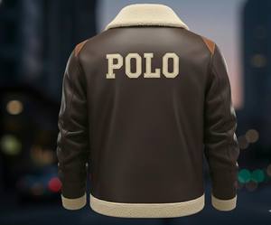 Chaqueta de Invierno Unisex de Cuero, de Alta Calidad, Impermeable y Resistente al Viento, Diseñada para Comodidad y Protección, Uso Diario - Product Image 3