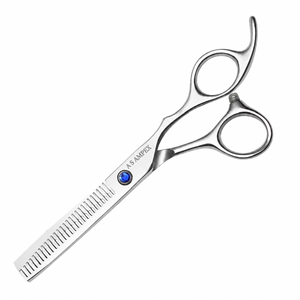 Tijeras de Peluquería Profesionales de Acero Inoxidable de 7.5 Pulgadas, Rectas, para Adelgazar el Cabello, para Diestros, Directo de Fábrica - Product Image 1