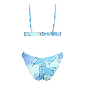 Conjunto de Bikini Sublimado para Mujer, Material Duradero, Disponible al por Mayor, Logotipo/Colores Personalizados, Antiarrugas - Product Image 2