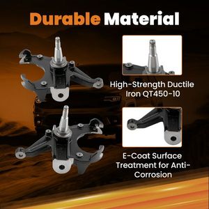 Suspensiones para Camionetas Chevy C10 R10 GMC C1500 2WD 1973-1987, Eje de Bajada de 3 Pulgadas con Rotor de 1.25 Pulgadas - Product Image 3