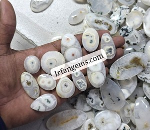 Quartz solaire 100% naturel, qualité AAA+, cabochon de quartz solaire, pierre précieuse en vrac pour la fabrication de bijoux, prix de gros pour le quartz solaire - Product Image 3