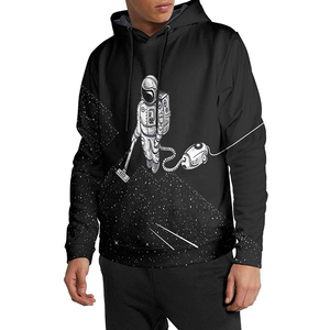 New Style Premium Quality Sublimation Print Zipper Hoodies Winter <b>Thick</b> Pullover Casual Men's Sweatshirts 100% Organic Cotton - Product Image 1