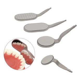 BAFA SURGICAL INSTRUMENTS Espejos Dentales de Rodio Antivaho de Alta Calidad, Reutilizables, de Forma Alargada, Reflectores Orales - Product Image 4