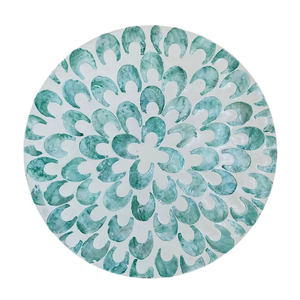 Luxury Mother Of Pearl <b>Decorative</b> <b>Plates</b> For Display Sea Shell Inlay Wood Charger <b>Plates</b> For Dining Wedding Parties Home Decor - Product Image 6