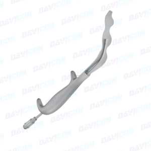 เครื่องมือผ่าตัดช่องปากและใบหน้า ทำจากสแตนเลสสตีล ได้รับมาตรฐาน CE ISO  ราคาโรงงาน ใช้ซ้ำได้  รุ่น Petri Pterygoid Intraoral Tissue Retractor - Product Image 5
