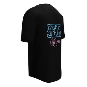 Maillot de baseball unisexe pour maman, chemise boutonnée respirante pour le sport, tenue de supporter pour le jour du match, pour femmes et hommes - Product Image 5