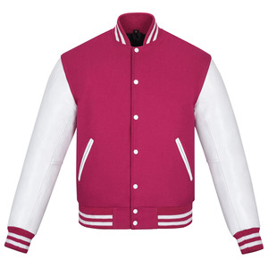 Personalized ODM Service Canvas Varsity <b>Jackets</b> Breathable Eco-Friendly High-quality Low MOQ College Streetwear Stand Collar - Product Image 5