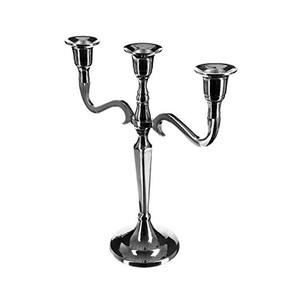 Luxurious Style Top Trending Bronze Finishing Metal <b>Candle</b> <b>Holder</b> 3 Arms Metal <b>Candle</b> Stand Designer <b>Candle</b> <b>Stick</b> Stand - Product Image 3