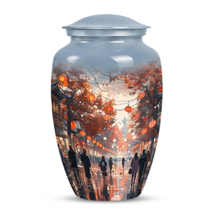 The Beloved Feline Memorial <b>Urn</b> – Artistic <b>Cat</b> Portrait Cremation <b>Urn</b> for Pet Ashes, Elegant Glossy Finish Pet Memorial <b>Urn</b>. - Product Image 3
