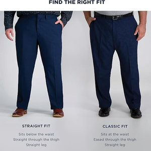 Pantalones Casuales de Algodón para Hombre, Corte Clásico, Color Caqui, Sin Plancha, con Logotipo Personalizado para Oficina y Uso Diario - Product Image 6