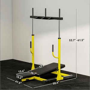 Macchina per Leg Press Verticale Regolabile, Sistema per Palestra Domestica - Product Image 5