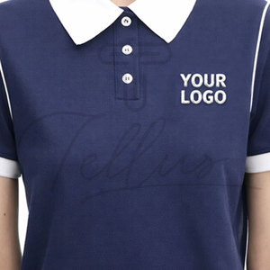 Nueva Llegada: Camisetas Polo Deportivas para Mujer, Color Sólido, Suaves y Cómodas, con Logotipo Personalizado, Polo de Alta Calidad para Mujer - Product Image 4
