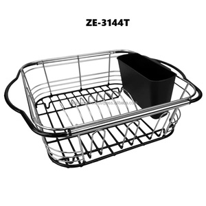 Hot Sale Handmade Stainless Steel Wire Basket with Stands for Bathroom Storage Utensil Compartment for Export - Product Image 4