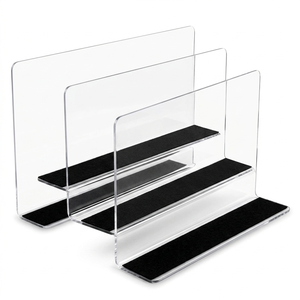 Factory Wholesale PVC Shelf Divider <b>Strip</b> Retail Store Product Organizer <b>Plastic</b> Shelf Management Display Solution - Product Image 2