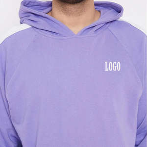 Ensemble de survêtement lavande pour homme : sweat à capuche et pantalon de jogging – Tenue décontractée deux pièces pour la gym, le jogging et le streetwear - Product Image 4