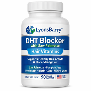 Bloqueur de DHT avec vitamines capillaires au palmier nain favorisant une croissance saine des cheveux et des cheveux épais et forts – 60 capsules - Product Image 4