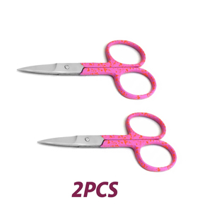 Ciseaux à cuticules avec manche rose, produit de qualité supérieure, design le plus récent, outil professionnel pour le soin des ongles - Product Image 1