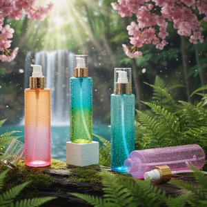 Bouteille Cylindrique Pavico en PET avec Pompe et Bouchon pour Cosmétiques, Lotions, Shampoings, Après-shampoings et Gels Douche – Prix Compétitif en Gros, Logo et Couleur Personnalisables - Product Image 1