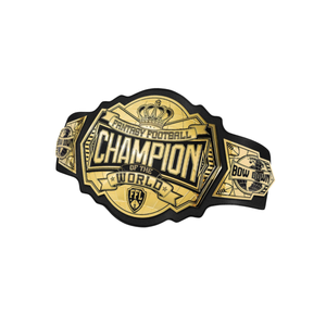 Cinturón de Campeón Mundial de Fútbol de Fantasía, Trofeo Deportivo Personalizable, Título de Ganador de Fútbol de Fantasía FFL Premium - Product Image 5