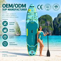 Planche de paddle gonflable de qualité supérieure, capacité 450 lb, durable, avec accessoires
