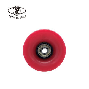 Roues de patins à roulettes 80 mm 86A PU pour patinage urbain, résistantes à l'usure, à rebond élevé, roues de remplacement - Product Image 1