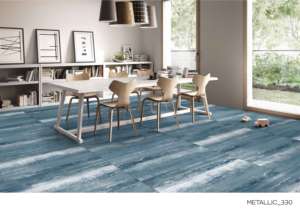 Azulejo Metálico de Porcelana Queen, 600x1200, Formato Grande, Superficie Brillante Premium, para Pared y Suelo, Diseño Interior y Exterior Moderno Plus Elite - Product Image 3