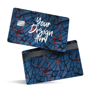 Pegatinas de tarjetas de crédito personalizadas de estilo lujoso para uso personal, pegatinas removibles para tarjetas de débito y crédito. - Product Image 4