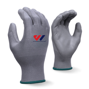 Nitrile PU Coated Grip <b>Gloves</b> Nylon Polyester Knit Lightweight Breathable Safety <b>Gloves</b> for Assembly Automotive and Daily Use - Product Image 6