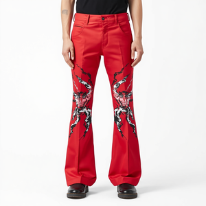 Pantalones Jogger Cargo de Mezclilla para Hombre, con Cintura Elástica y Cordón Ajustable, Estilo Jean Resistente, Pantalones Deportivos Casuales con Múltiples Bolsillos - Product Image 4