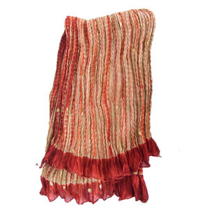 Elegante Bufanda de Seda Tie Dye Bandhani para Mujer, Accesorio de Moda Étnica Hecho a Mano, Ligero y Suave, Envoltura de Seda de Lujo - Product Image 2